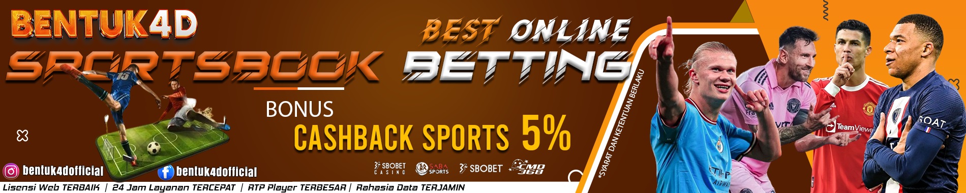 Sportsbook Betting Bentuk4D Cashback