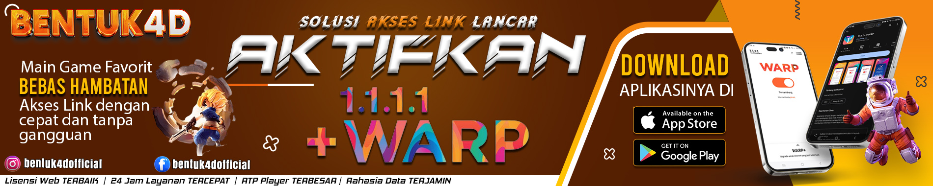 Download WARP 1111 Bentuk4D Slot