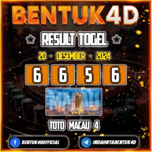 Result Togel Toto Macau 20 Des 2024