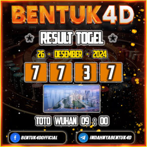 Result Togel Toto Wuhan (09:00) 26 Des 2024