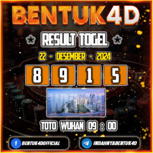 Result Togel Toto Wuhan (09:00) 22 Des 2024