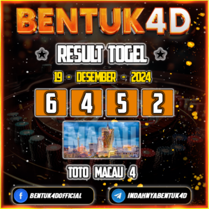 Result Togel Toto Macau 4 19 Des 2024