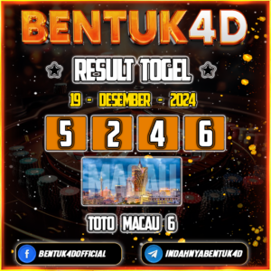 Result Togel Toto Macau 6 19 Des 2024