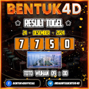 Result Togel Toto Wuhan (09:00) 24 Des 2024