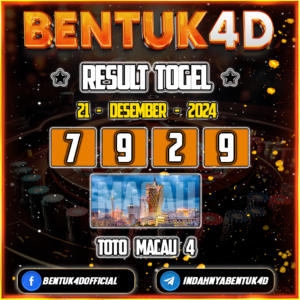 Result Togel Toto Macau 4 21 Des 2024