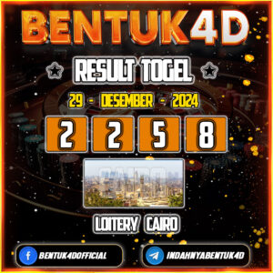 Result Togel Cairo 29 Des 2024