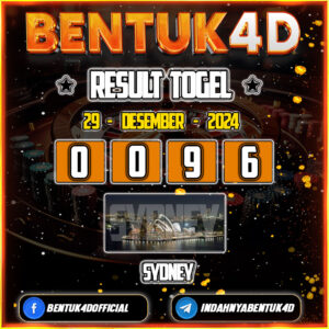 Result Togel Sydney Lotto (13:55) 29 Des 2024