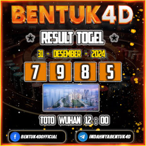 Result Togel Toto Wuhan (12:00) 31 Des 2024