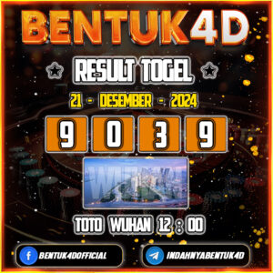 Result Togel Toto Wuhan 21 Des 2024