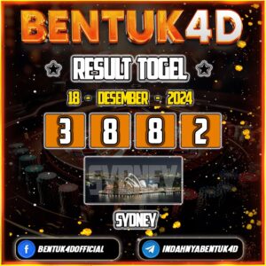 Result Togel Sydney 18 Desember