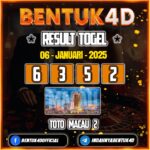 Result Togel Toto Macau 2 (13:00) 06 Jan 2025