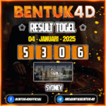 Result Togel Sydney Lotto (13:55) 04 Jan 2025