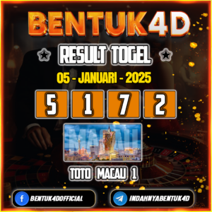 Result Togel Toto Macau (00:00) 05 Jan 2025