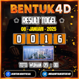 Result Togel Toto Wuhan (09:00) 08 Jan 2025