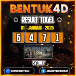 Result Togel Sydney Lotto (13:55) 01 Jan 2025