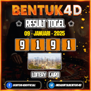 Result Togel Cairo (12:35) 09 Jan 2025