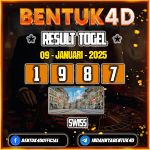 Result Togel Swiss (16:00) 09 Jan 2025