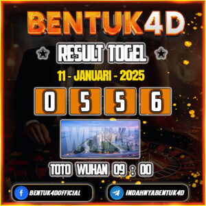 Result Togel Toto Wuhan (09:00) 11 Jan 2025